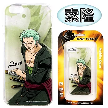 【航海王】iPhone 6 Plus/6s Plus 人物系列 彩繪透明保護軟套索隆