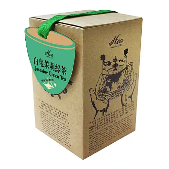 HIGH TEA芳第 白毫茉莉綠茶 - 手提式禮盒 2.5gX20入三角立體獨立防潮茶包/盒