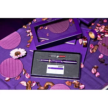 LAMY狩獵者系列 2016紫丁香卡水禮盒