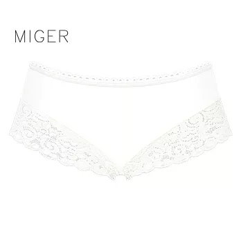 [MIGER密格內衣]美臀蕾絲性感中腰丁字褲-6802-台灣製-FREE柑色