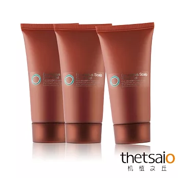 《機植之丘》 尤加利葉 頭皮去角質凝膠80g_3入組