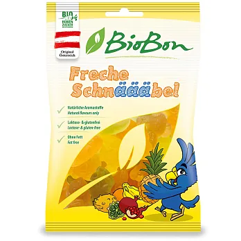 BioBon淘氣鸚鵡有機熱帶水果軟糖