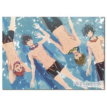 Free!High Speed-2K塑膠海報-仰望藍天