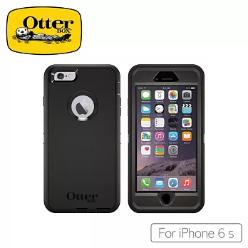 OtterBox iPhone6s 防禦者系列保護殼純黑52133