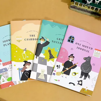 Dimanche 鋼鋼好方格筆記本-西洋棋