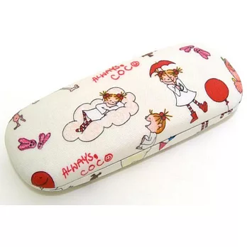 【日本進口!】自然手繪風 ~COCOちゃん眼鏡收納盒【繽紛童趣感!】