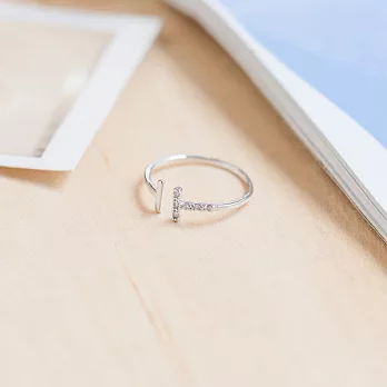 Sandra珊卓拉-永恆相隨鋯鑽戒指銀色