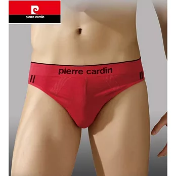 【Pierre Cardin皮爾卡登】立體塑型三角褲(紅色)L紅色
