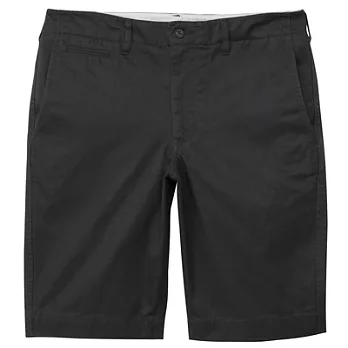 [MUJI無印良品]男有機棉綾織短褲S深灰