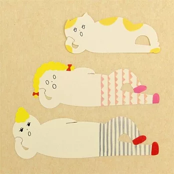 【AIUEO】懶懶便籤組(看電視)