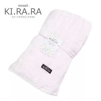 【艾美迪雅】1007216_sweet KI.RA.RA 柔軟棉紗浴巾(粉紅)