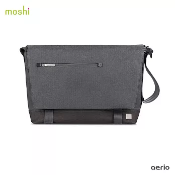 Moshi Aerio 時尚郵差包丁骨紋灰