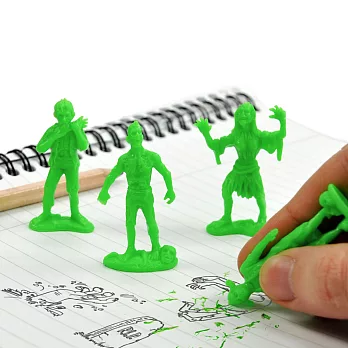 英國 Mustard 橡皮擦 - 僵屍