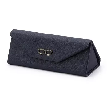 【Afternoon Tea】17’幸福圖騰眼鏡盒 海軍藍