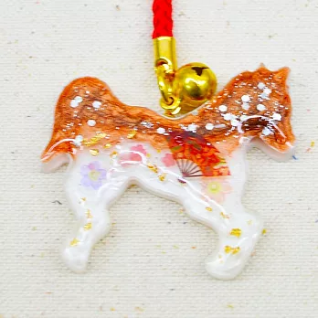 UV水晶膠和風手機吊飾材料包CRP-76-馬