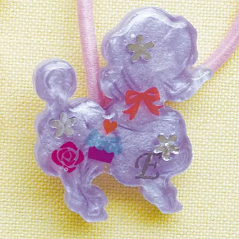 UV水晶膠吊飾材料包-貴賓狗