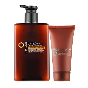 机植之丘 快樂鼠尾草-頭皮保養組【保濕升級組】