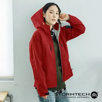 【加拿大STORMTECH】HS-1W獨家輕薄防水透氣刷毛保暖外套-女M紅色