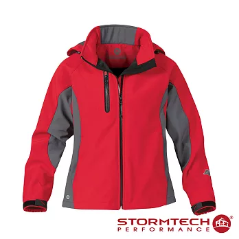 【加拿大STORMTECH】XJ-1W率性撞色防水透氣機能外套-女S紅色