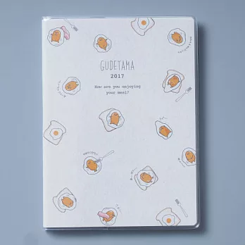 2017 蛋黃哥A6月週期手帳/主角