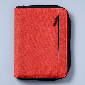 2017 B6拉鍊輕量多功能手帳/紅