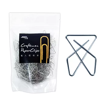 【ABEL】【職人】蝶型2號銀色迴紋針-約80入