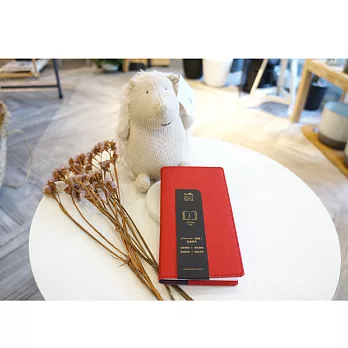 2017【France 法媛】。荔枝紋系列。48K日誌。紅