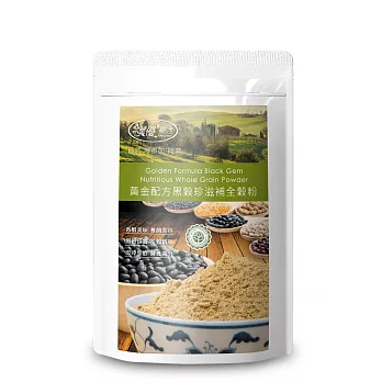 【樸優樂活】黑穀珍滋補全穀粉-黑豆五榖配方(400g/包)