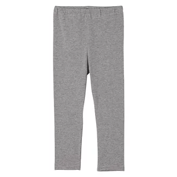[MUJI無印良品]幼兒有機棉混每日兒童服全長緊身褲80灰色