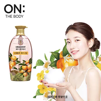 【ON THE BODY】濟州島柑橘彈力沐浴精 750ml