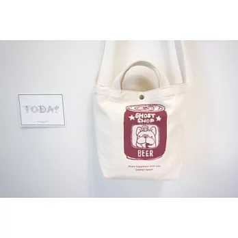 鬼畫福 法鬥帆布袋-福寶啤酒(中/兩用)