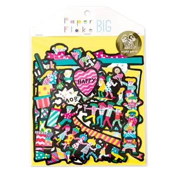 【AIUEO】相簿裝飾素材包_night party