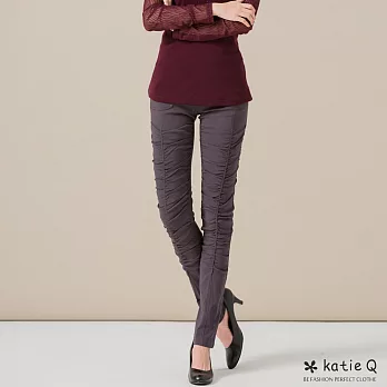 【KT】OL通勤窄管修飾褲(3色)-M-XL　M灰