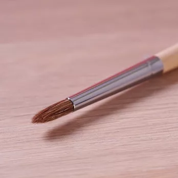 【月光莊】馬毛水彩筆(圓頭/6號)