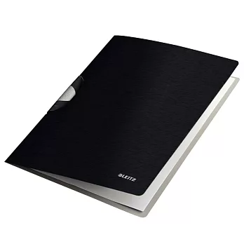 LEITZ STYLE系列 奇巧卷宗夾緞黑色