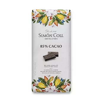 Simon Coll 85% 黑巧克力片 85g