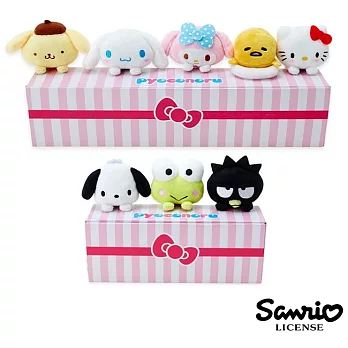 【日本進口正版】三麗鷗 人物 造型 趴趴 玩偶 擺飾 Sanrio -Hellokitty