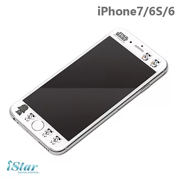 【日本 PGA-iJacket】 正版 Starwars iPhone7/6S/6 防撞擊/防指紋保貼系列 - 星際大戰A