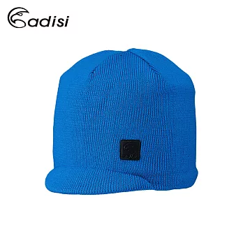 ADISI 短眉針織保暖帽AS16111 (M-L) /(帽子、毛帽、針織帽、保暖帽)M寶藍
