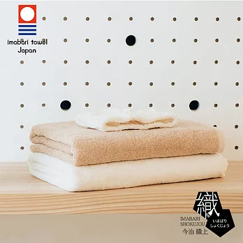 【今治織上】日本今治毛巾 今治認證 壺內 Organic 大自然平原 (浴巾)褐色