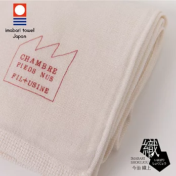 【今治織上】日本今治毛巾 今治認證 今井今治 chambre 有機棉紗布 (浴巾)原色