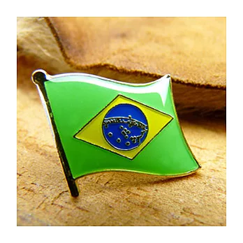 【國旗商品創意館】巴西徽章4入組~