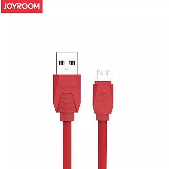 JOYROOM Lightning 超跑系列數據傳輸充電線1.2米(JR-S117)紅色