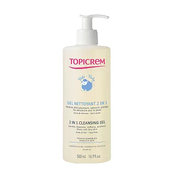 TOPICREM 特碧潤 親潤寶寶潔膚凝膠 500ml