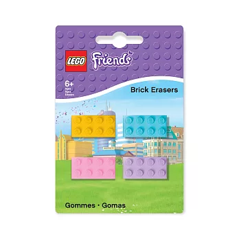 LEGO女孩系列橡皮擦(4入)