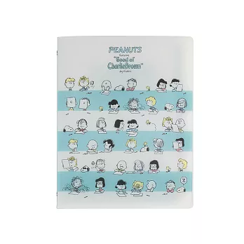 《sun-star》SNOOPY B5 26孔活頁夾(好朋友塗鴉)