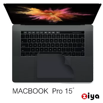 [ZIYA] Apple Macbook Pro15吋 Touch Bar 觸控板貼膜/游標板保護貼 (太空灰色款)