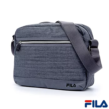 FILA義式簡約側斜背包-BMQ-1202-GY-沉穩灰