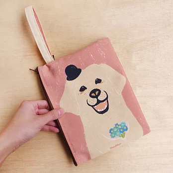 木木-愛笑的黃金，有狗手拿包