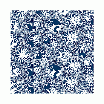 【日本mt和紙膠帶】x Lisa Larson_黏貼/包裝和紙_五隻貓咪